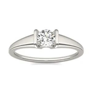 Exaggerated Channel Petite Ring image, 