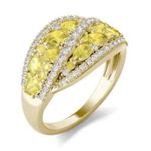 Fancy Yellow Amoret Ring image, 