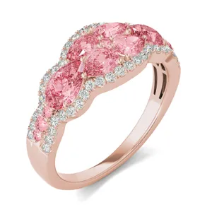 Fancy Pink Portia Ring image, 