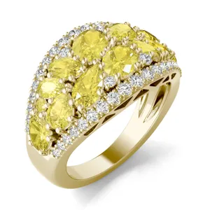 Fancy Yellow Cressida Ring image, 