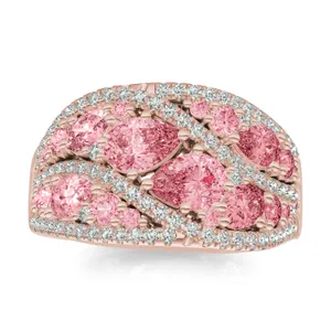 Fancy Pink Solene Ring image, 