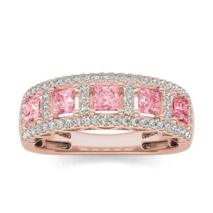 Fancy Pink Liv Princess Ring image, 