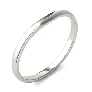 Round Brilliant Signature Solitaire Petite Matching Band image, 