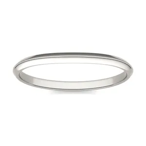 Round Brilliant Signature Solitaire Classic Matching Band image, 