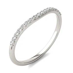 Cushion Signature Petite Side-Stone Petite Matching Band image, 