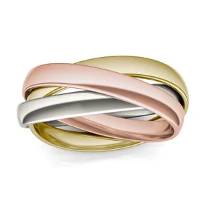 Comfort Fit Rolling Ring 3mm image, 