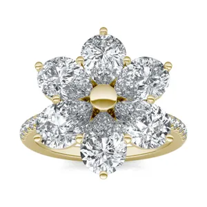 Fleur Éternelle Couture Cocktail Ring image, 