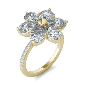 Fleur Éternelle Couture Cocktail Ring image, 