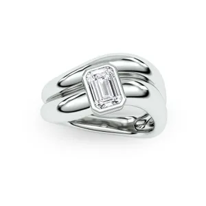 Emerald Tidal Fashion Ring image, 