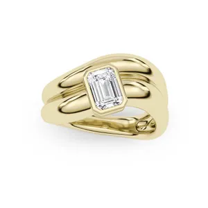 Emerald Tidal Fashion Ring image, 