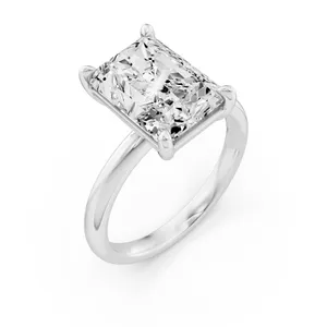 3 ctw Radiant Solitaire Engagement Ring image, 