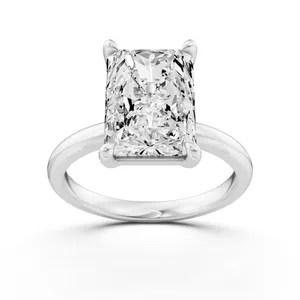 3 ctw Radiant Solitaire Engagement Ring image, 