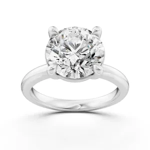 3 ctw Round Solitaire Engagement Ring image, 