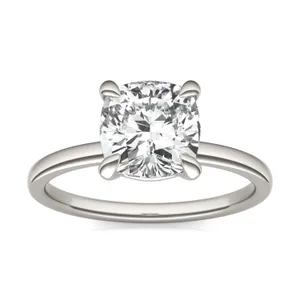 Cushion Custom Martini Classic Engagement Ring image, 