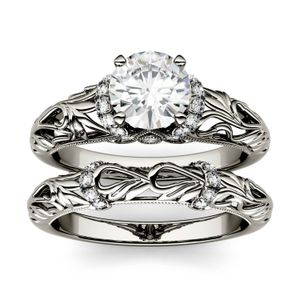 Round Brilliant Rosaline Bridal Set