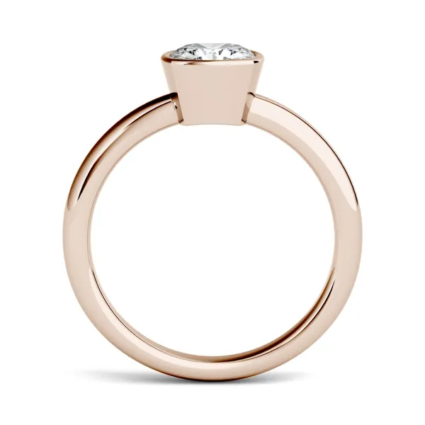 Rose gold melrose narcisse sterling silver set top