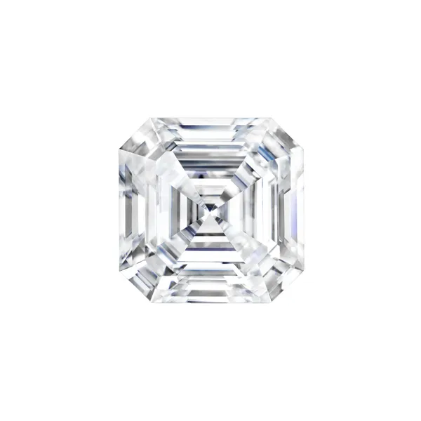 1.30 Ct. DEW Asscher Forever One&trade; Moissanite Gemstone