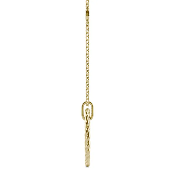 Ouro Edition Double Rope Circle Necklace in 14K Yellow Gold