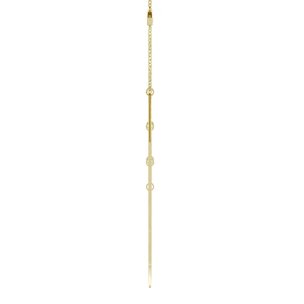 Ouro Edition Large Fringe Necklace in 14K Yellow Gold