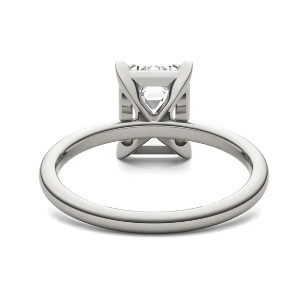 3.00 CTW Emerald Caydia Lab Grown Diamond Ring 18K White Gold