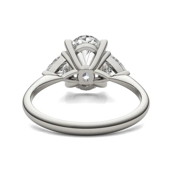 2.50 CTW Oval Caydia Lab Grown Diamond Three-Stone Ring