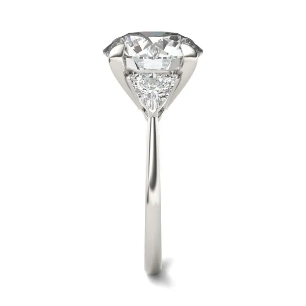 5.00 CTW Round Caydia Lab Grown Diamond Three-Stone Ring