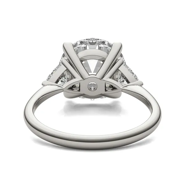 5.00 CTW Round Caydia Lab Grown Diamond Three-Stone Ring