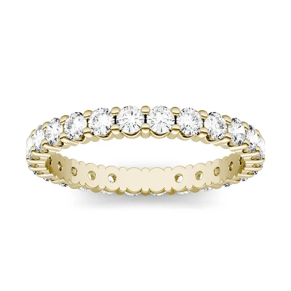 Serene Shared Prong Eternity Band
