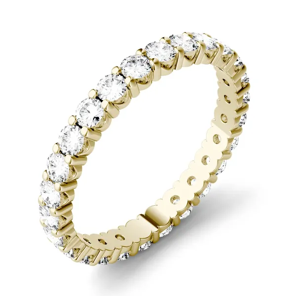 Serene Shared Prong Eternity Band