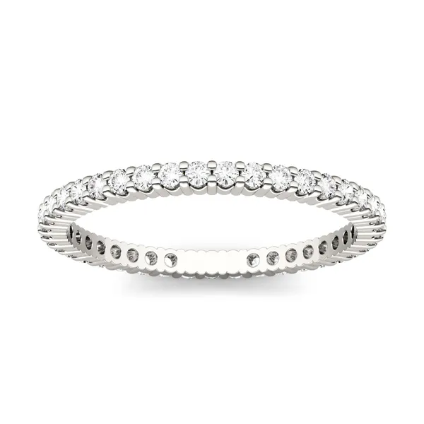 Serene Shared Prong Petite Eternity Band