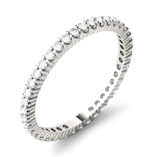 Serene Shared Prong Petite Eternity Band