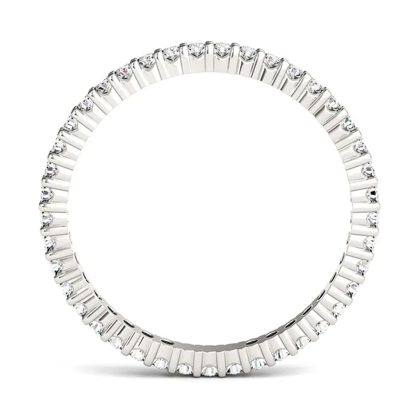 Serene Shared Prong Petite Eternity Band