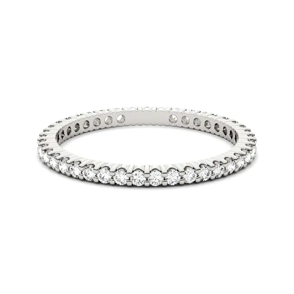 Serene Shared Prong Petite Eternity Band