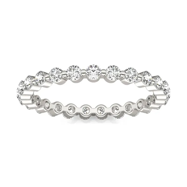 Round Brilliant Single Prong Eternity Band (3/4 ct. tw.)