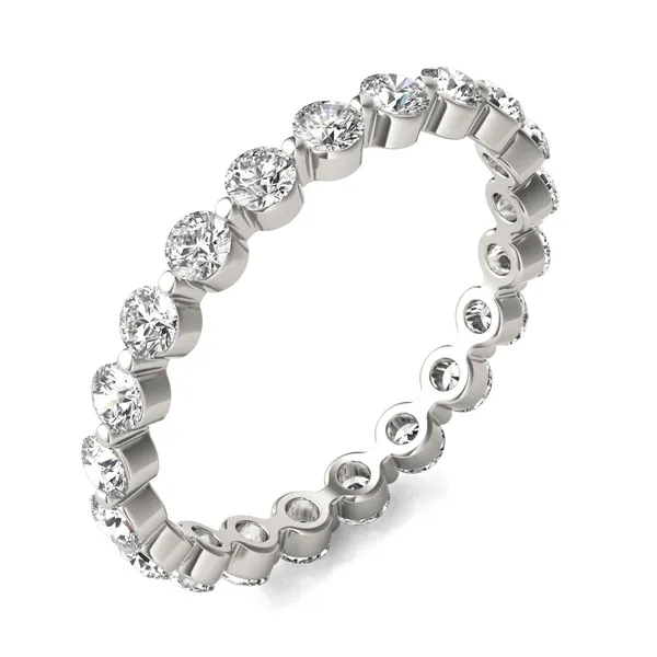 Round Brilliant Single Prong Eternity Band (1 ct. tw.)