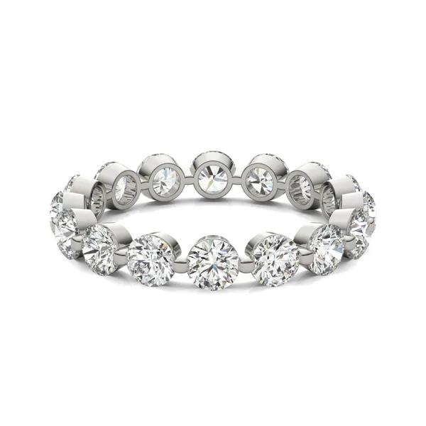 Round Brilliant Single Prong Eternity Band (2 1/4 ct. tw.)