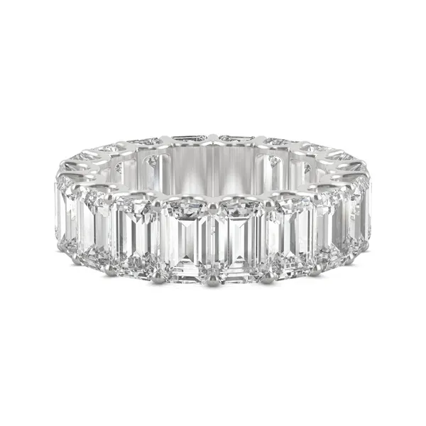 Emerald Trellis Bold Eternity Band