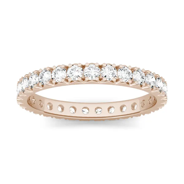 French Pavé Eternity Band