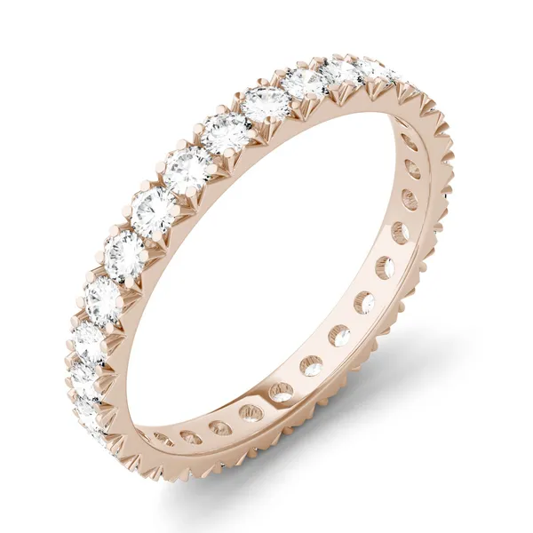 French Pavé Eternity Band