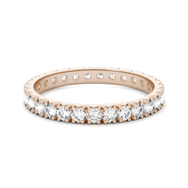 French Pavé Eternity Band