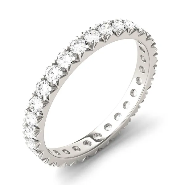 French Pavé Eternity Band