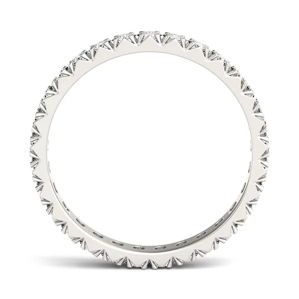 French Pavé Eternity Band
