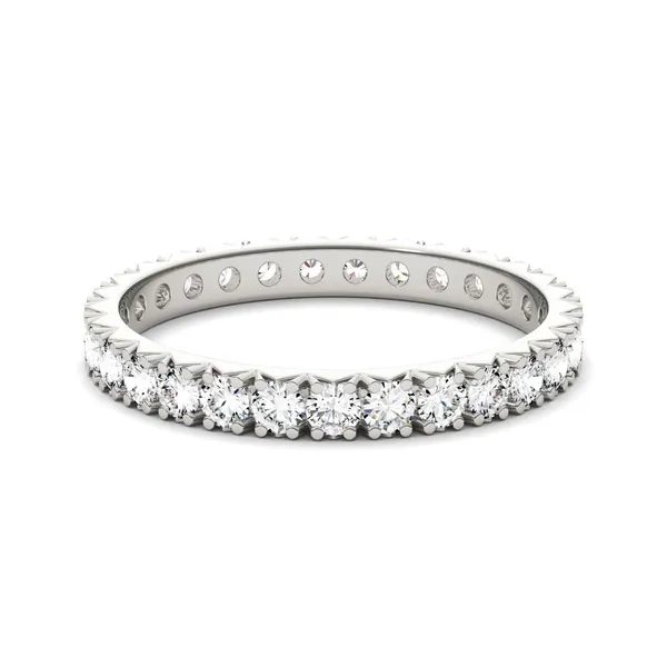French Pavé Eternity Band