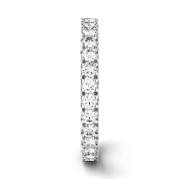 French Pavé Eternity Band