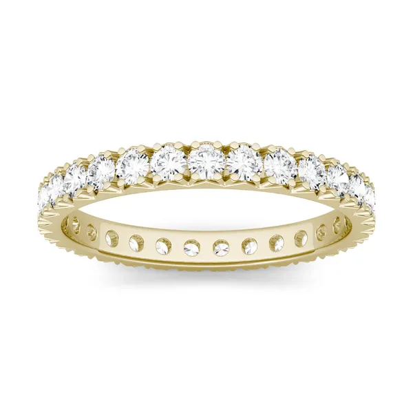 French Pavé Eternity Band