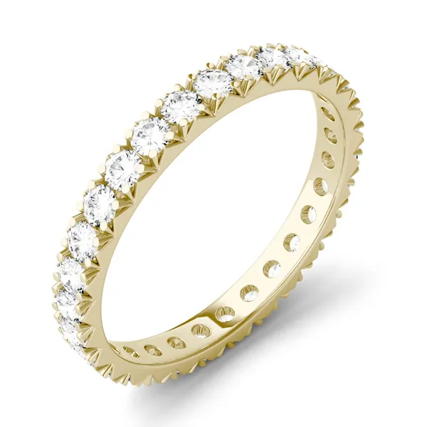 French Pavé Eternity Band