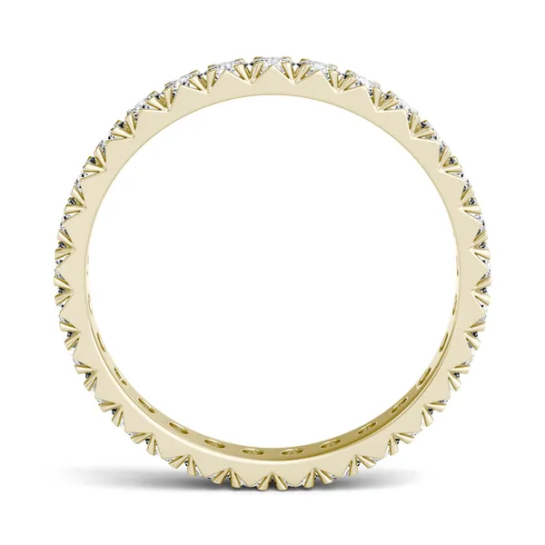 French Pavé Eternity Band