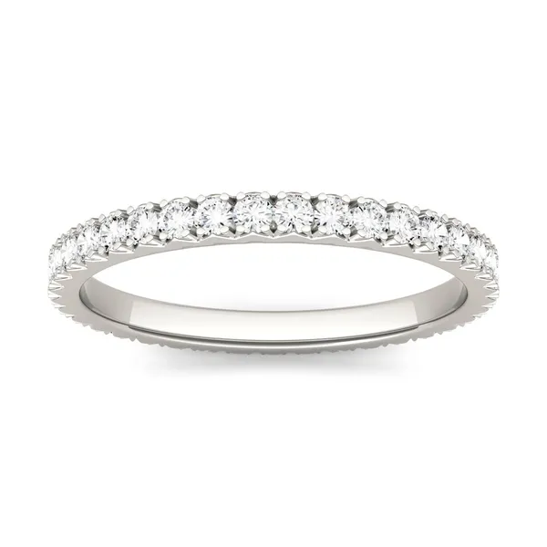 French Pavé Petite Eternity Band