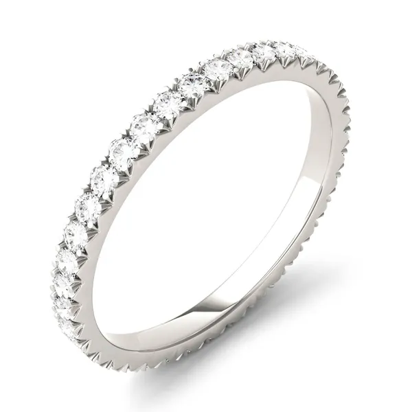 French Pavé Petite Eternity Band