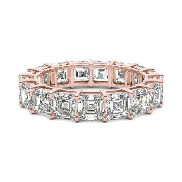 Emerald Basket Eternity Band
